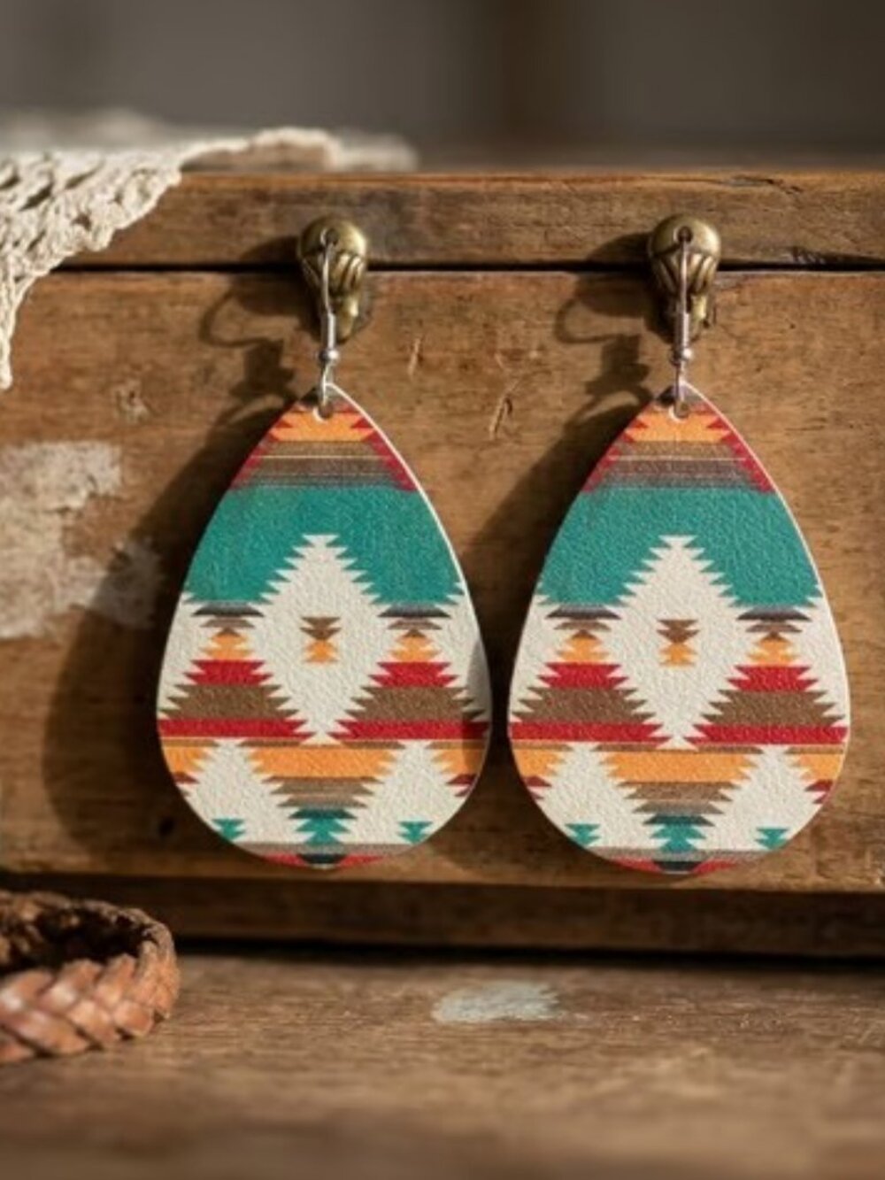 Southwest Teardrop Earrings